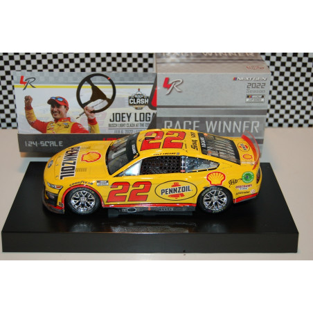 22 Joey Logano, Shell-Pennzoil Busch Light Clash Coliseum 2/6 Win, CUP 2022 HO