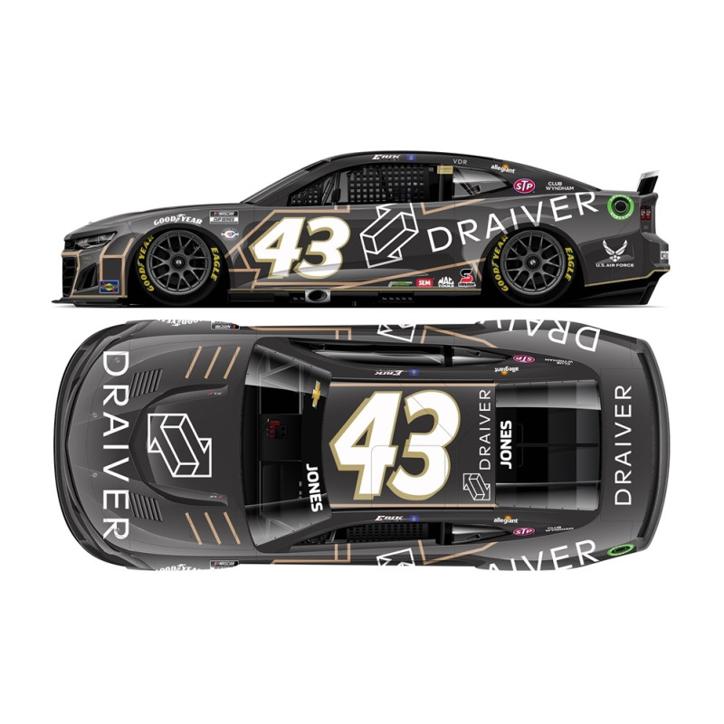 * DNP * 43 Erik Jones, Draiver, 1/24 CUP 2023 ELITE