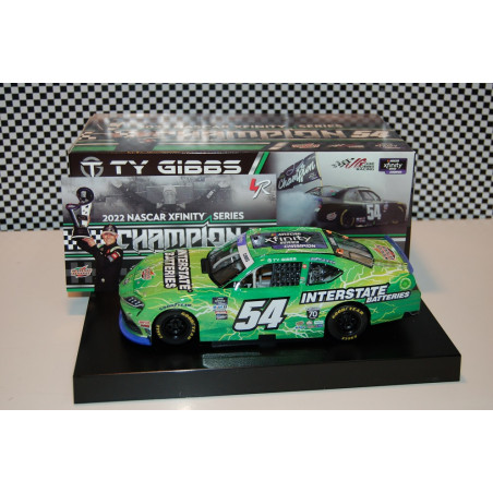 54 Ty Gibbs, Interstate Batteries, Xfinity Series Champion, 1/24 XFINITY 2022