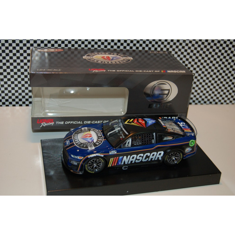 75 NASCAR 75th Anniversary Ford Mustang, 1/24 CUP 2023 ELITE