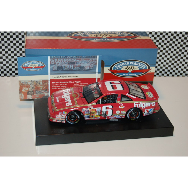 6 Mark Martin 1990 Folgers North Wilkesboro Race Win, CUP 1990