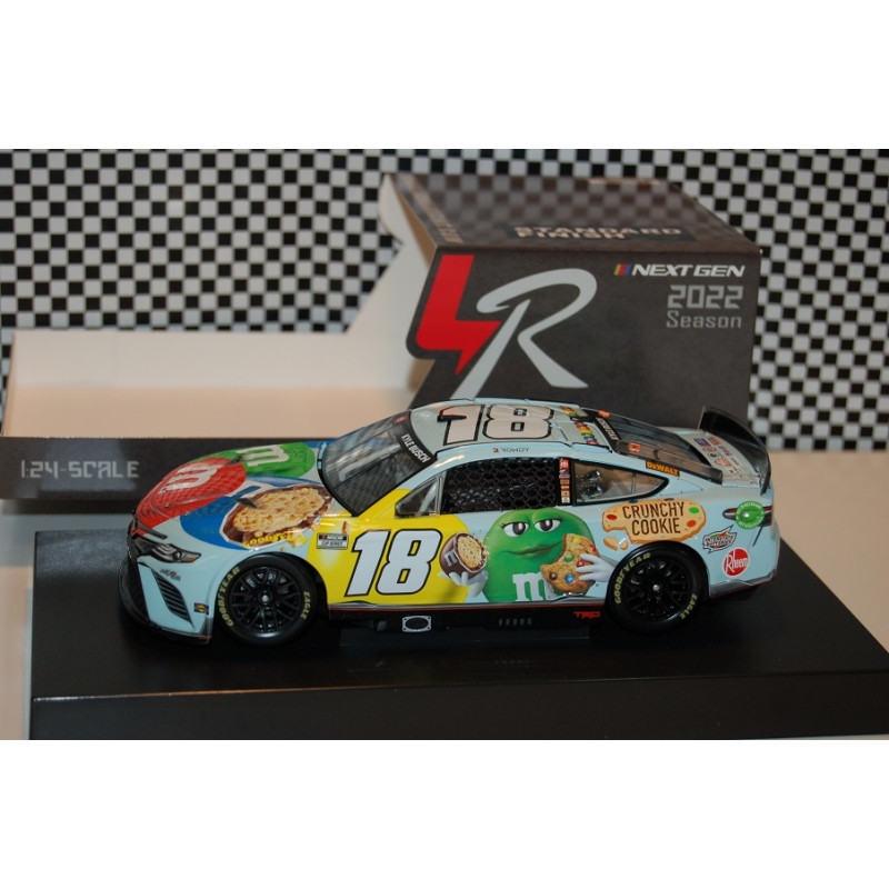 18 Kyle Busch, M&M's Crunchy Cookie, CUP 2022