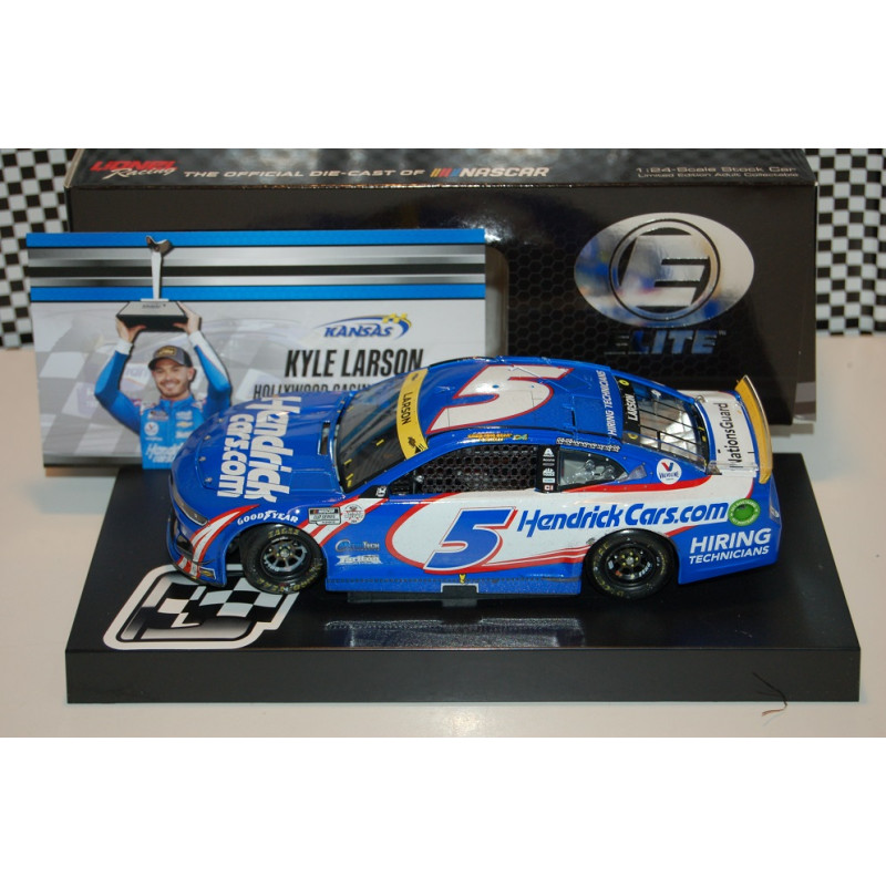 5 KYLE LARSON, HENDRICKCARS. COM, KANSAS RACED WIN, CUP 2021 ELITE