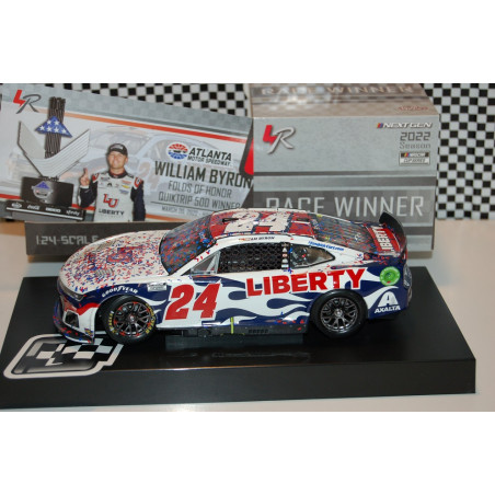 24 William Byron, Liberty University Atlanta 3/20 Race Win, CUP 2022 HO 1/24