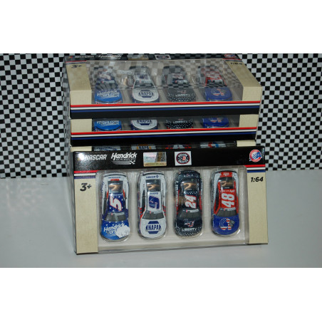 Coffret Hendrick Motorsports, NASCAR Salutes 4-Pack, CUP 2022 1/64