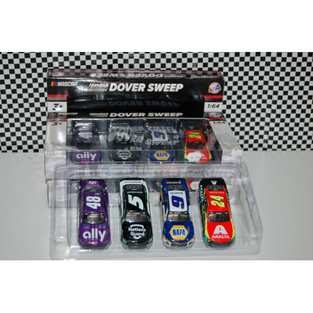 Coffret Hendrick Motorsports 2021 Dover 1-2-3-4 Sweep Set 1:64