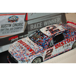 2 Austin Cindric Autographed 2022 Discount Tire DAYTONA WIN 1/24