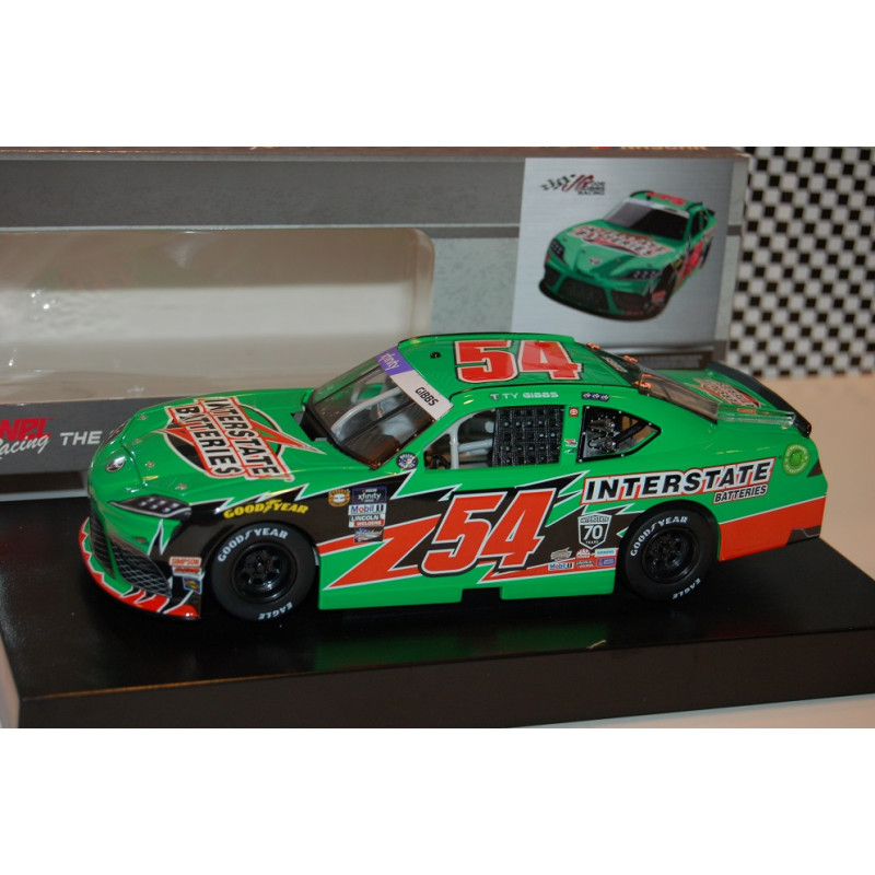 54 Ty Gibbs, Interstate Batteries Darlington Throwback, XFINITY 2022 HO 1/24