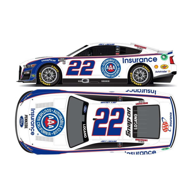 22 Joey Logano 2023 Automobile Club of Southern California, 1/64 CUP 2023