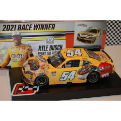 54 Kyle Busch, M&M's Ice Cream Road America Win Xfinity 2021 HO 1/24