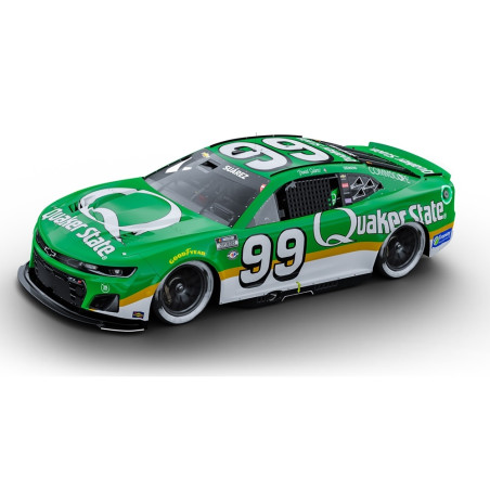 * DNP * 99 Daniel Suarez, Quaker State, Darlington Throwback, 1/24 CUP 2023 HO COLOR CHROME