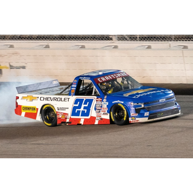 23 Grant Enfinger, Chevrolet Military Appreciation, Kansas 5/6 Race Win,1/24 TRUCK 2023