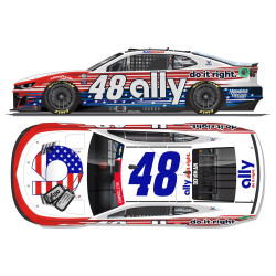 48 Alex Bowman, Ally Patriotic, 1/24 CUP 2023 ELITE