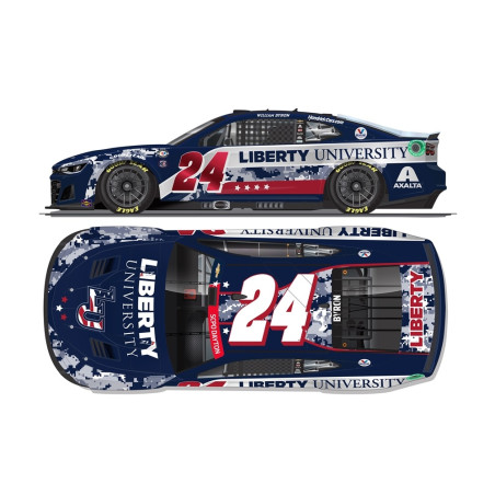 24 William Byron, Liberty University Patriotic, 1/24 CUP 2023 HO