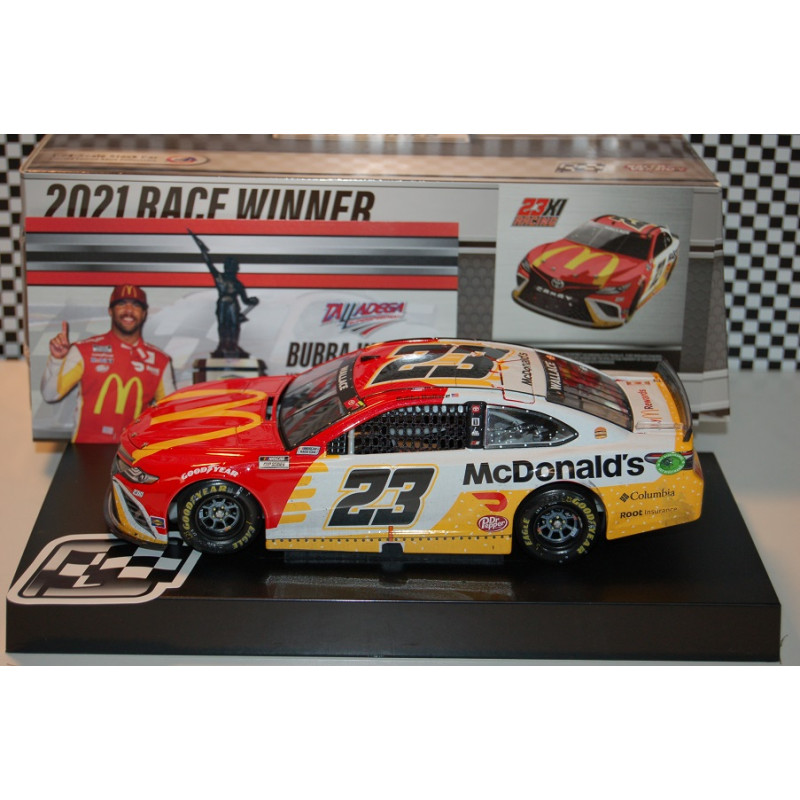 23 Bubba Wallace, McDonald's, Talladega First Cup Series Win, 1/24 CUP 2021 HO