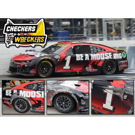 1 Ross Chastain, Moose Fraternity Checkers or Wreckers Martinsville 10/30 CUP 2022 1/64