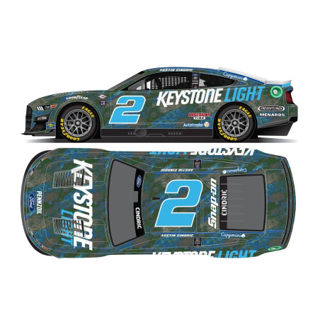 2 Austin Cindric, Keystone Light, 1/24 CUP 2023 HO