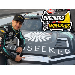 42 Noah Gragson, Sunseekers Resort North Wilkesboro 5/21, Checkers or Wreckers Nascar, 1/24 CUP 2023 HO