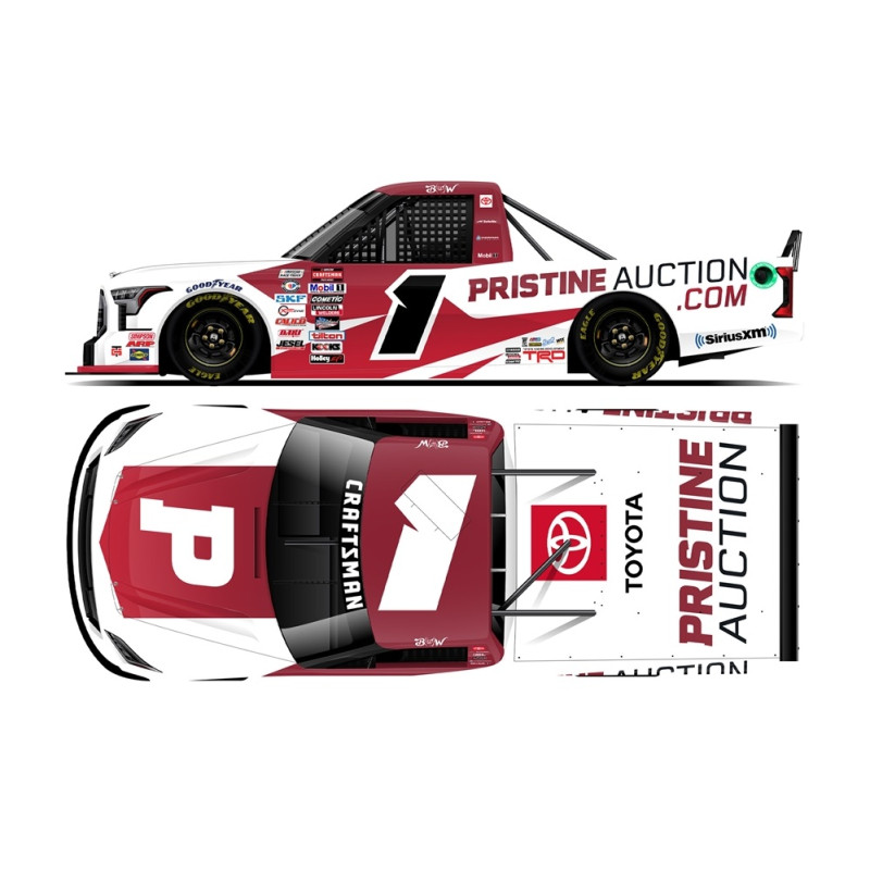 * DNP * 1 Bubba Wallace, Pristine Auction,1/64 TRUCK 2023